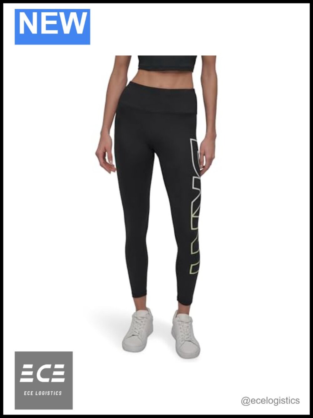 High Waist Compression Legging 7/8 Length Fitness Balance